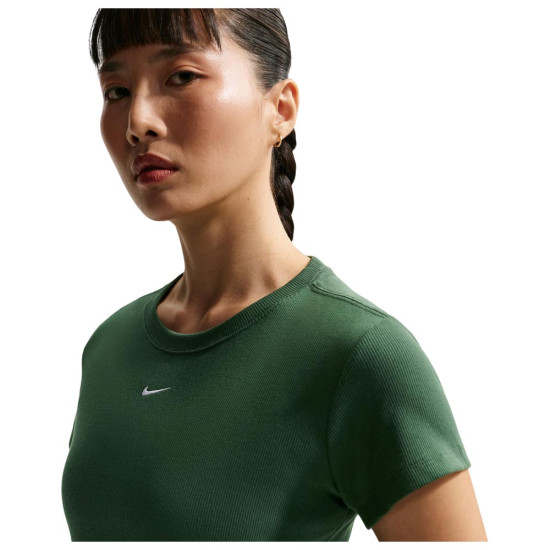 Nike Γυναικεία κοντομάνικη μπλούζα Sportswear Tight Ribbed T-Shirt